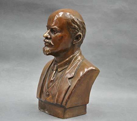 ソ連の指導者 ウラジーミル レーニン胸像 彫像 彫刻 Soviet Leader Vladimir Ilyich Ulyanov Lenin Bust Bronze Statue 輸入品 Gulbaan Com