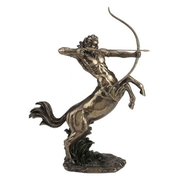 楽天市場】弓を射る ケンタウロス像 古代ギリシャ神話 彫刻 彫像