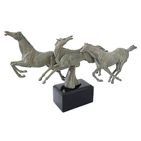 楽天市場】西洋彫刻 乗馬用の親子の馬 ブロンズ風彫像/ 競馬場 JRA