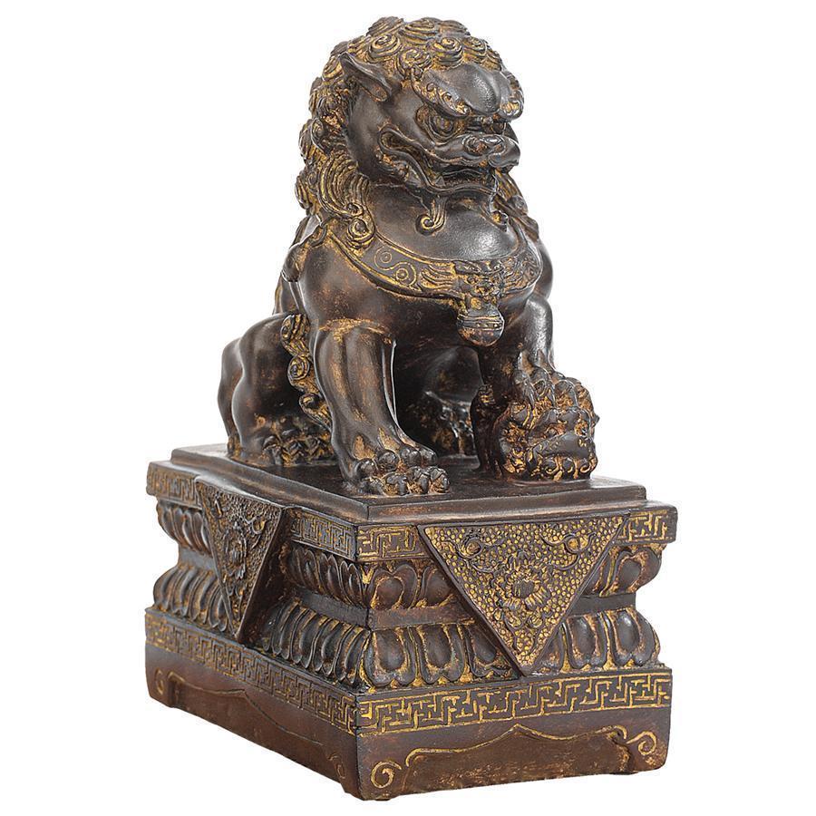 中国　青銅　ライオン　獅子　レア　美術品　古代　★送料無料☆ 楽天市場】狛犬彫像ペア 守護ライオン石像彫刻 中国風水 アート