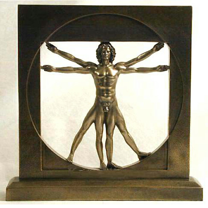 楽天市場】レオナルド・ダ・ヴィンチのウィトルウィウス的人体図