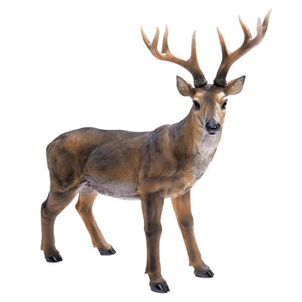 大きな 牡鹿 彫像 バック ディア像 デザイン・トスカノ製 Design Toscano Big Rack Buck Deer Statue(輸入品