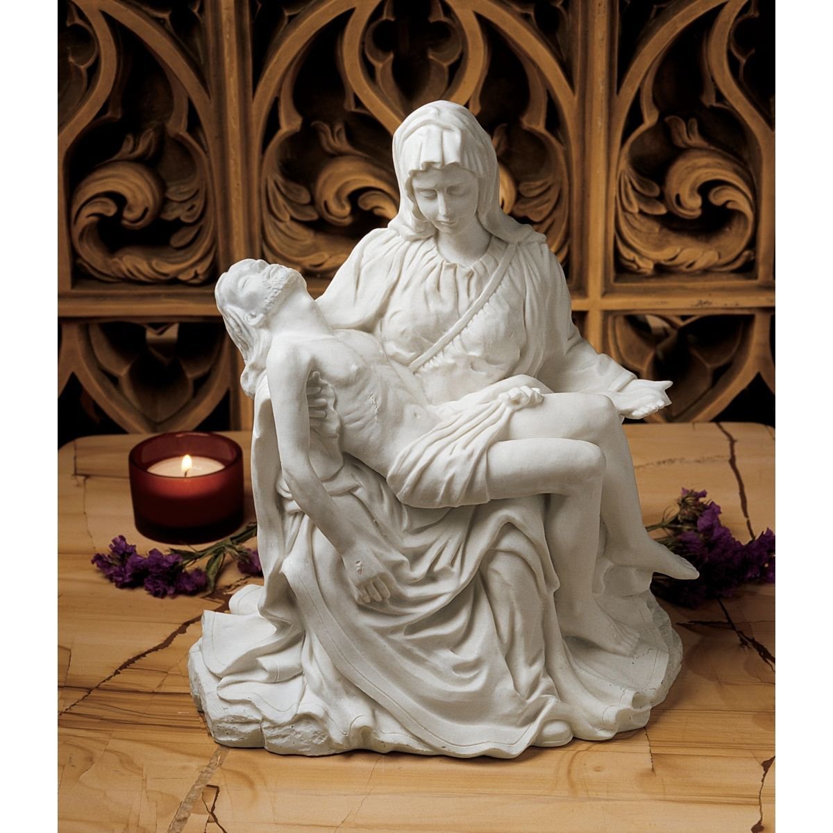 楽天市場】ミケランジェロ作 ピエタ彫像 高さ約45ｃｍ彫刻置物 