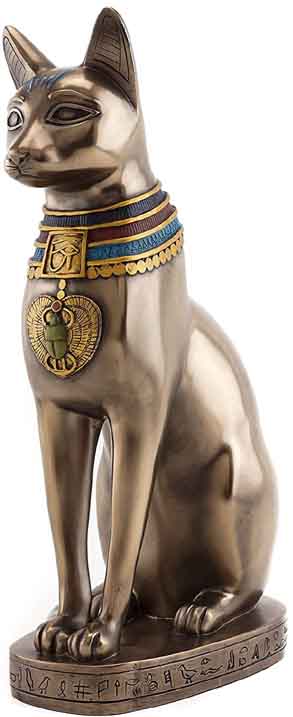 楽天市場 古代エジプトの女神 猫神 バステト神 彫像 日の出 音楽 および生殖の神 彫刻 Top Collection Egyptian Bastet Statue 輸入品 浪漫堂ショップ