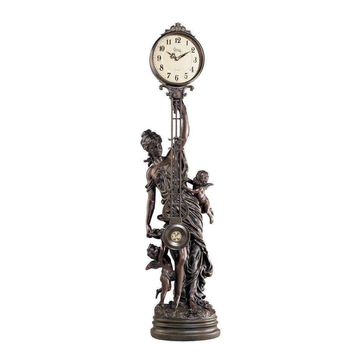 楽天市場】飾り時計 古代エジプトの女神 イシス神 オブジェ 彫刻時計 