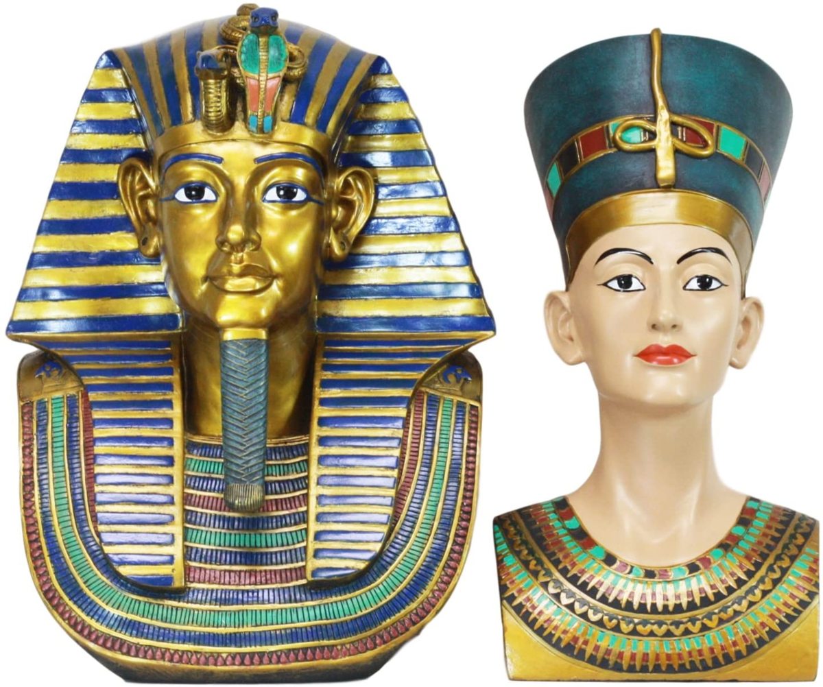 楽天市場】古代エジプト ネフェルティティ女王 胸像彫刻 彫像 