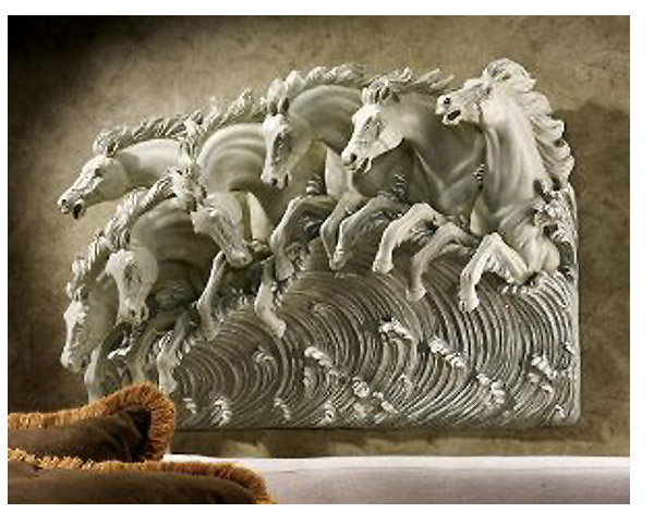 楽天市場 海の彫刻 ネプチューン ポセイドン の馬 彫像 彫刻 Neptune S Horses Of The Sea Sculptural Wall Frieze 輸入品 浪漫堂ショップ