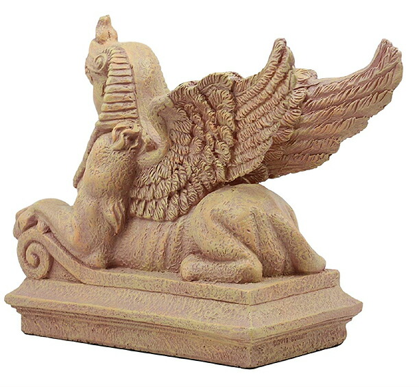 楽天市場 プトレマイオス王朝時代 エジプトのスフィンクス像 古代エジプトの神々とファラオを 守護するスフィンクスの置物 彫像 輸入品 浪漫堂ショップ