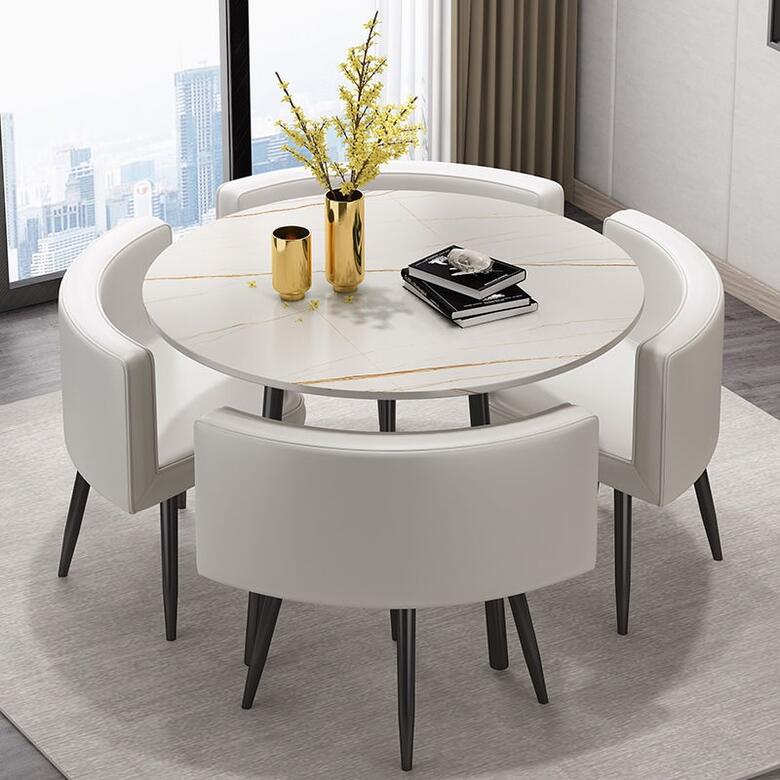 【楽天市場】~~6/30 表示価格から20%お値引!~円形モダンダイニングテーブルセット YA-TABLE2日本人スタッフが検品・メンテナンス ...