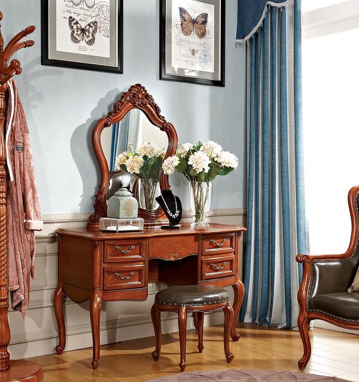 お姫様ドレッサー 楽天市場】HIME DRESSER 60ドレッサー スツール イス付 1面鏡