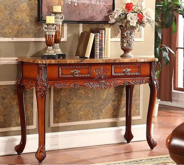 【楽天市場】表示価格から現金値引き可能！お問い合わせください大理石天板ブラウンコンソール RD0328日本人スタッフが検品・メンテナンスを