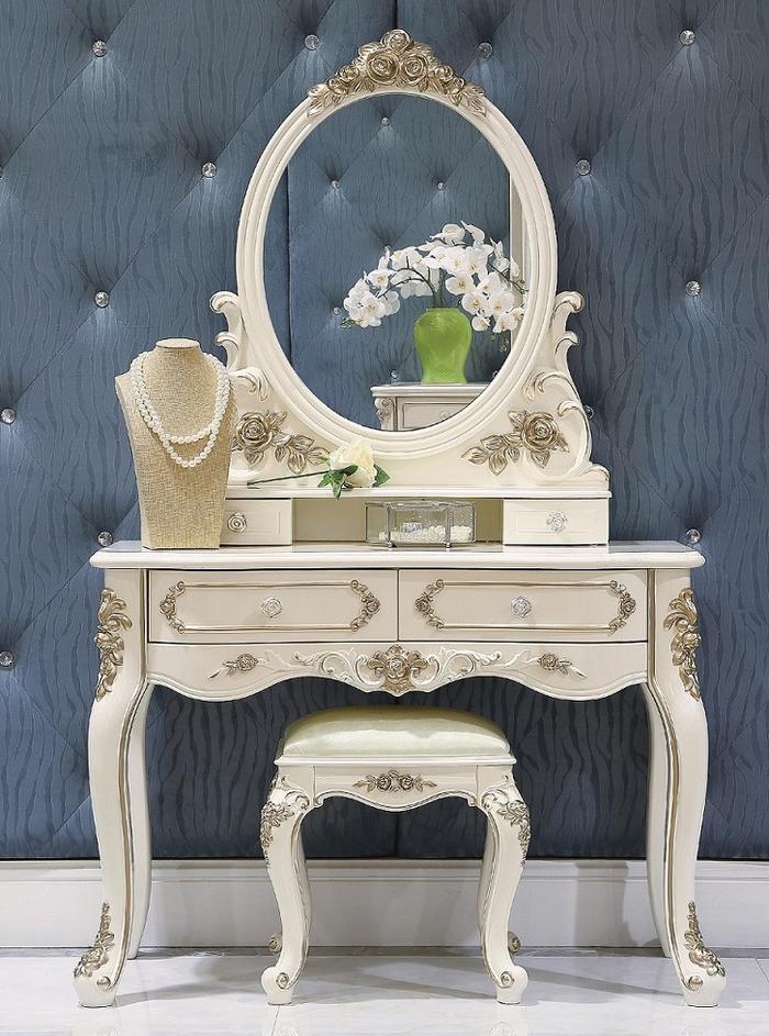 楽天市場】SILIK シリック ドレッサーテーブル＋ミラークラシック