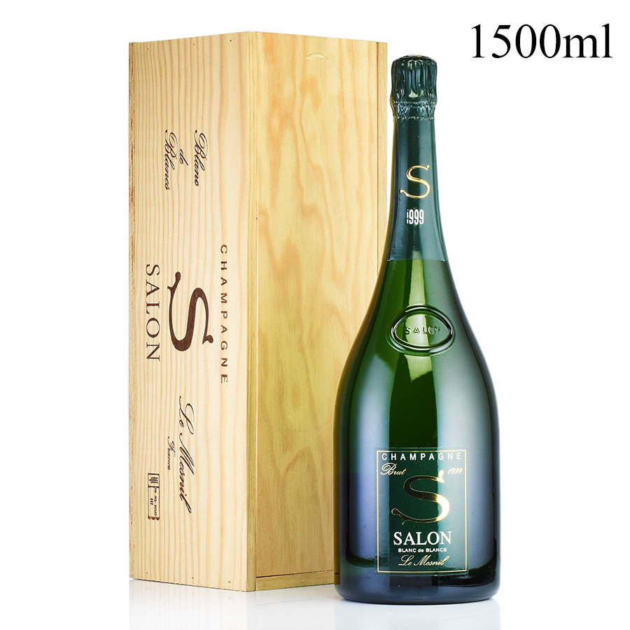 2021年春の サロン ブラン ド 1999 マグナム 1500ml 木箱入り 正規品 ブランドブラン Salon Blanc de Blancs フランス  シャンパン シャンパーニュ fucoa.cl