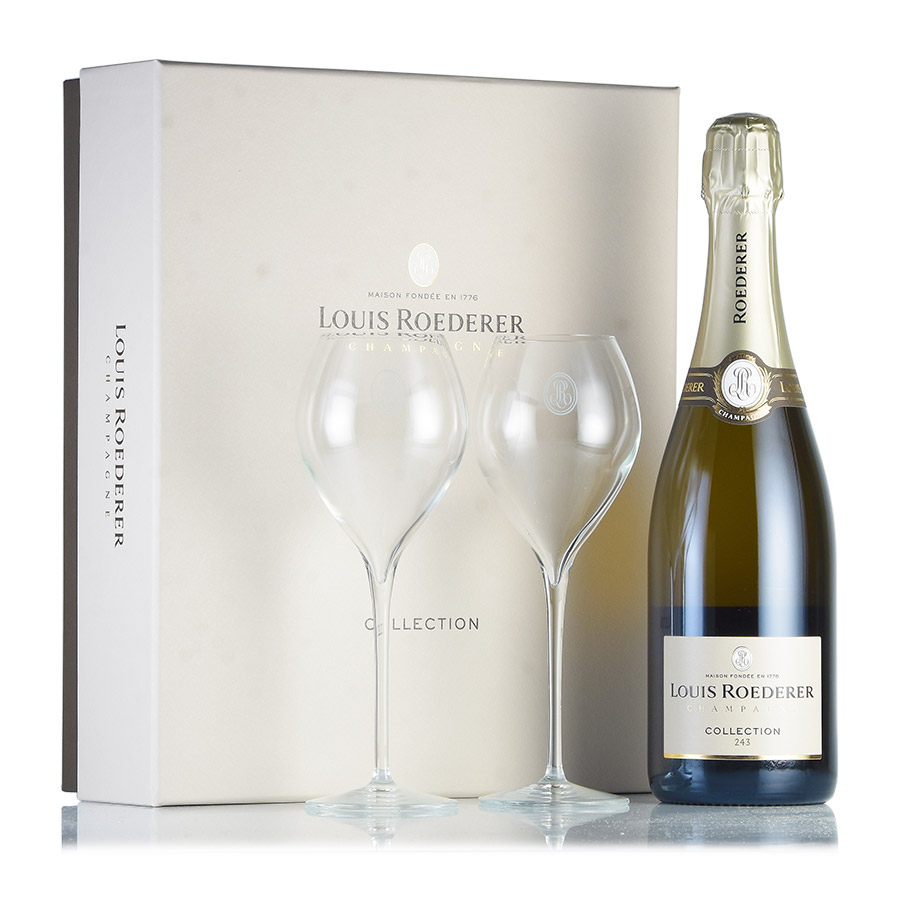 Louis Roederer Collection 750ml 2本セット ルイ ロデレール コレクション デュオ 2グラスセットの通信販売