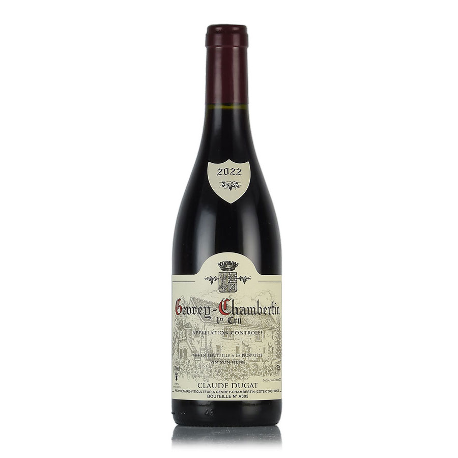クロード デュガ ジュヴレ シャンベルタン プルミエ クリュ 2022 正規品 Claude Dugat Gevrey Chambertin 1er Cru フランス ブルゴーニュ 赤ワイン