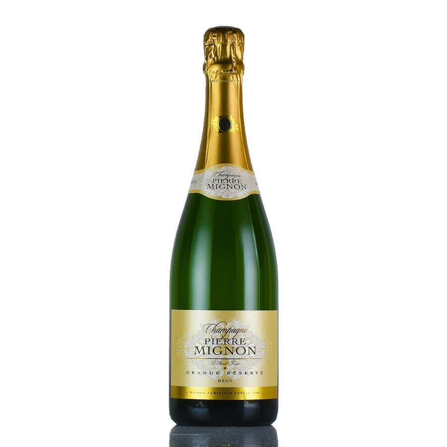 ピエール ミニョン グラン レゼルヴ ブリュット NV レゼルブ Pierre Mignon Grande Reserve Brut フランス シャンパン シャンパーニュ