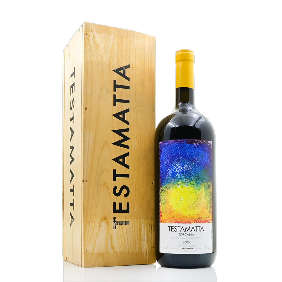 【最大5千円OFFクーポン】ビービー グラーツ テスタマッタ 2005 マグナム 1500ml 木箱入り Bibi Graetz Testamatta イタリア トスカーナ 赤ワイン|ロマネ ROMANEE