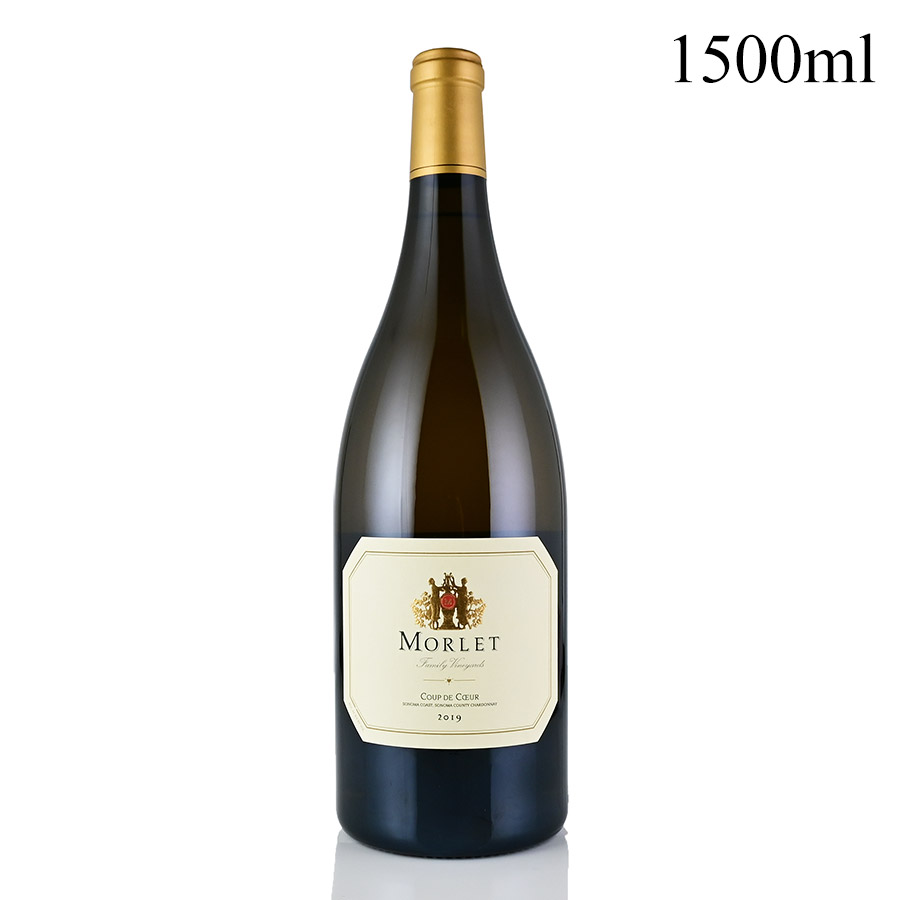 モルレ シャルドネ クー ド クール 2019 マグナム 1500ml 生産者蔵出し Morlet Family Chardonnay Coup de Coeur アメリカ カリフォルニア 白ワイン