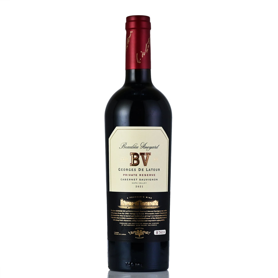 ボーリュー ヴィンヤード カベルネ ソーヴィニヨン ジョルジュ ド ラトゥール プライヴェート リザーヴ 2021 リザーブ Beaulieu Vineyard Cabernet Sauvignon Georges de Latour Private Reserve アメリカ カリフォルニア 赤ワイン