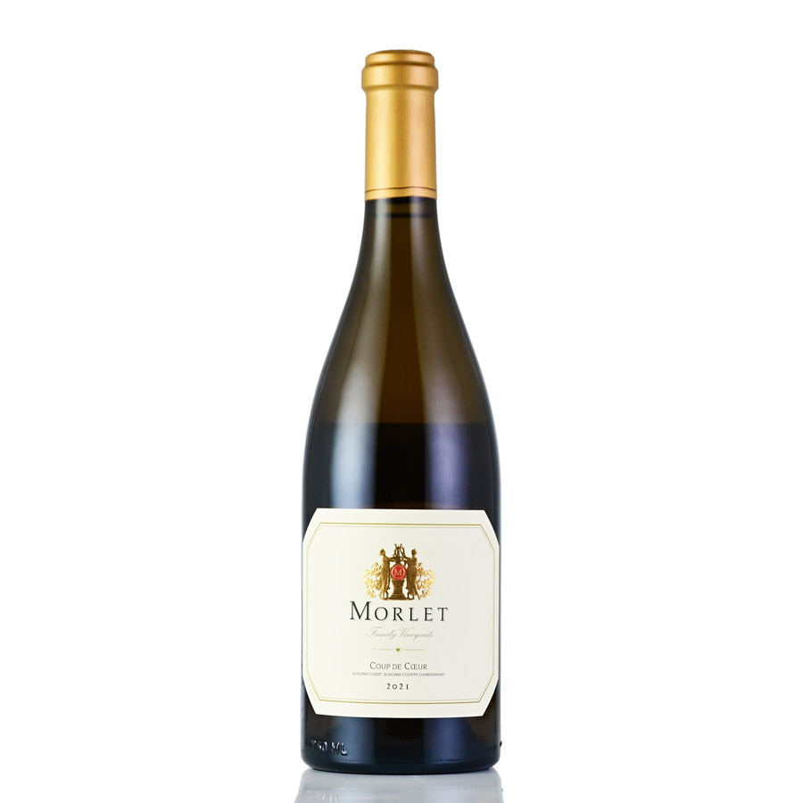 【最大2千円OFFクーポン】モルレ シャルドネ クー ド クール 2021 生産者蔵出し Morlet Family Chardonnay Coup de Coeur アメリカ カリフォルニア 白ワイン