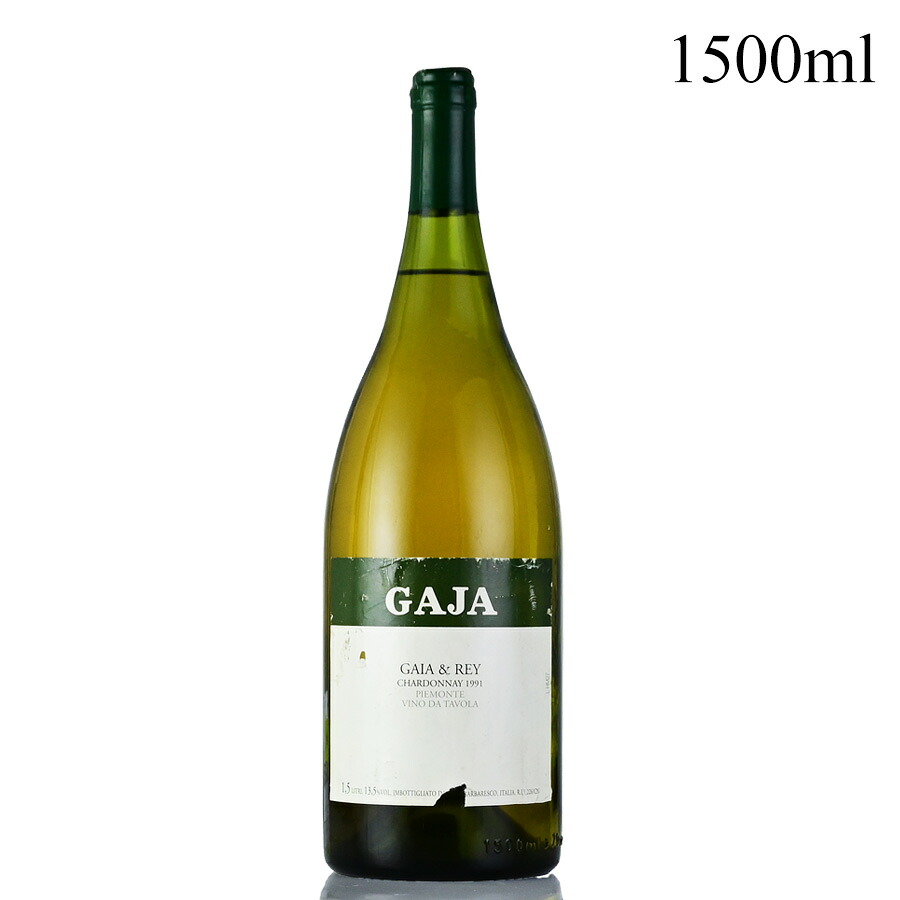 ガヤ ガイア＆レイ シャルドネ 1991 マグナム 1500ml ラベル不良 ガイア ガイヤ Gaja Gaia & Rey Chardonnay イタリア ピエモンテ 白ワイン