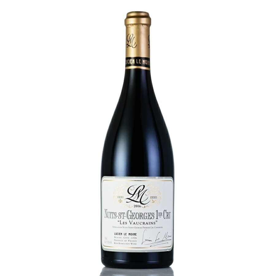 ルシアン ル モワンヌ ニュイ サン ジョルジュ プルミエ クリュ レ ヴォークラン 2016 Lucien le Moine Nuits Saint Georges 1er Cru les Vaucrains フランス ブルゴーニュ 赤ワイン｜ロマネ ROMANEE