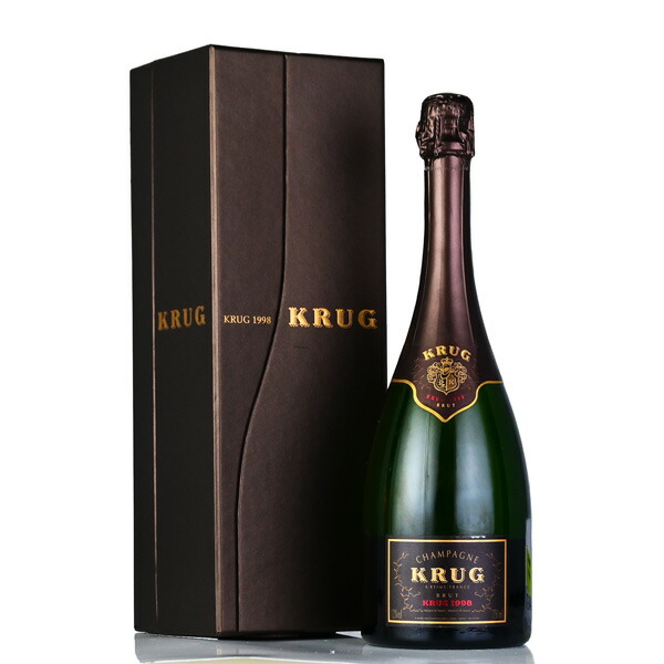 【最大5千円OFFクーポン】クリュッグ ヴィンテージ 1998 ギフトボックス Krug Vintage フランス シャンパン シャンパーニュ|ロマネ ROMANEE