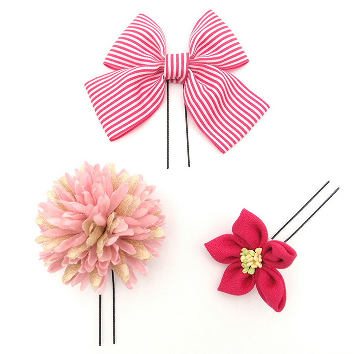 899円 【94%OFF!】 髪飾り リボン 3点セット ピンク 成人式 花 振袖 つまみ細工 袴 前撮り ちりめん 縞 ストライプ ボーダー 造花 かんざし 簪 和装 日本製 入学式 結婚式 入園式 卒園式 卒業式 七五三 ローズ W 28 323-290 u800 899円 【94%OFF!】 髪飾り リボン 3点セット ピンク 成人式 花 振袖 つまみ細工 袴 前撮り ちりめん 縞 ストライプ ボーダー 造花 かんざし 簪 和装 日本製 入学式 結婚式 入園式 卒園式 卒業式 七五三 ローズ W 28 323-290 u800