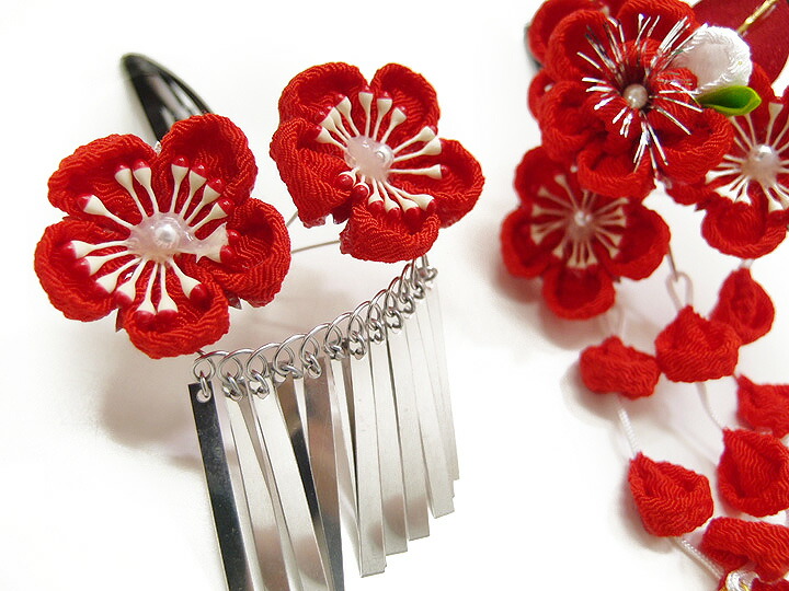 七つ五三 髪飾り 三年紀 七歳 2個 起こす パッチン止め かんざし 簪 柄仕掛 ちりめん クレープ びらびら お正月 お雛祭り 拾三参り 浴お召し 処子 ヤングレディー 子女 卒園 真っ盛り おどり子 W 髪飾り No 345 共産主義者 M904 Eastjob Pl