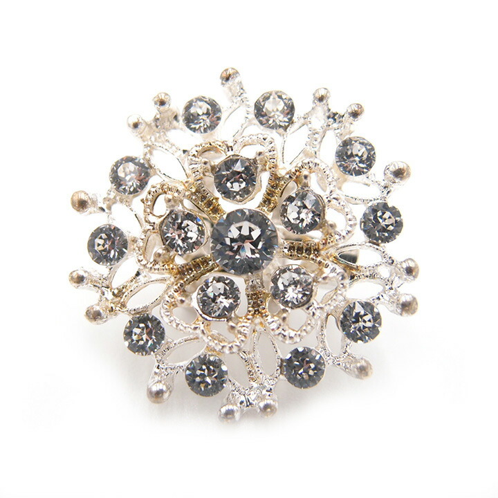 楽天市場】ブローチ 帯留め SILVER パール 真珠 6.5 - 0.7mm 珠