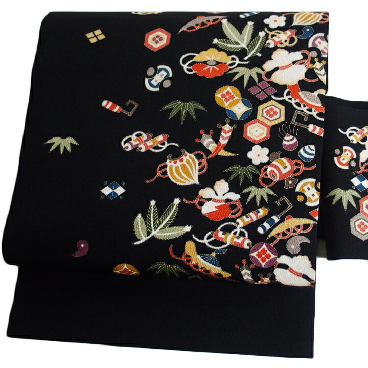 楽天市場】名古屋帯 十日町友禅 秀美 仕立て上がり 正絹 ちりめん 染帯