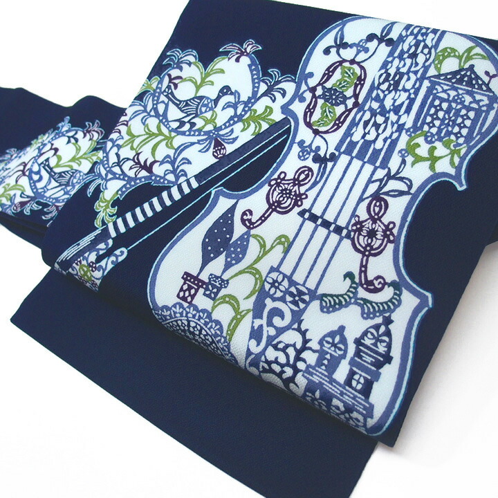 新発売 新商品 楽天市場】名古屋帯 コントラ 和染紅型 栗山吉三郎工房 九寸帯 着物・浴衣