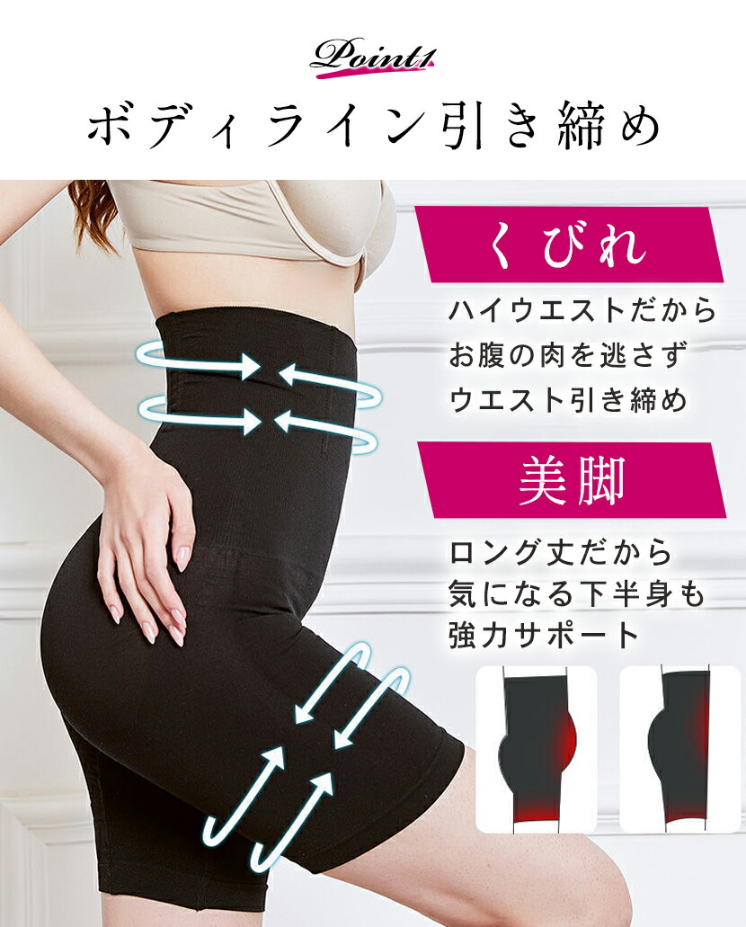 ハイウェストガードル ハイウエスト ガードル 毎日続けられる ラクラク補正ガードル 初心者