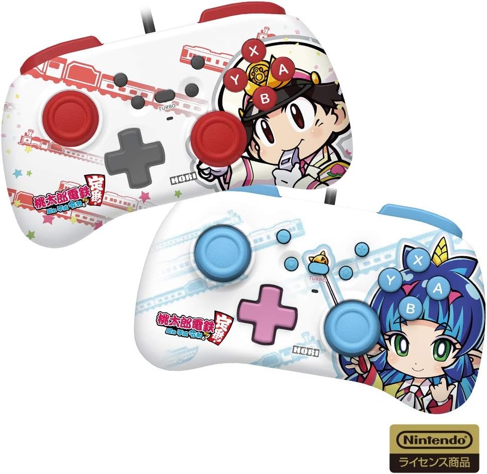 【任天堂ライセンス商品】ホリパッドミニ for Nintendo Switch【Nintendo Switch対応】桃太郎・夜叉姫セット桃太郎セット