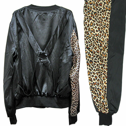 ROMANTIC NEUROSIS Parachute MA-1 Type Leopard Jacket Reissue パラシュート MA-1 フライト ジャケット【パンク】【PUNK】【ロマンチックノイローゼ店】|ロマンチックノイローゼ店