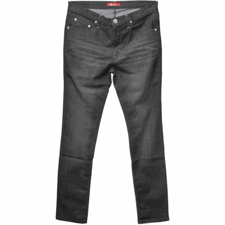 ROMANTIC NEUROSIS Denim Strech Skiny Trousers デニム ストレッチ スキニー パンツ 黒（ブラック）【パンク】【PUNK】【ロマンチックノイローゼ店】｜ロマンチックノイローゼ店 8,301円