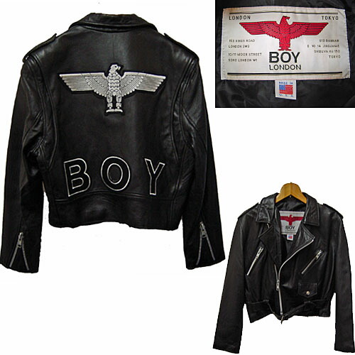 【楽天市場】BOY LONDON VINTAGE ボーイロンドン レザージャケット ライダース 革ジャン（皮ジャン）【中古】【パンク
