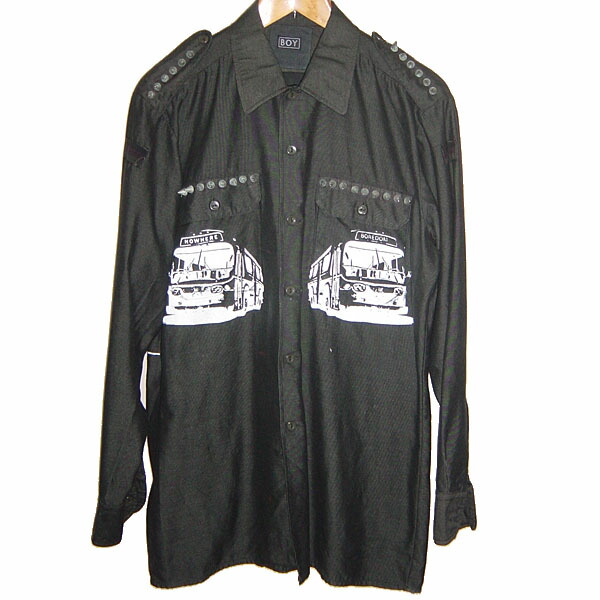 楽天市場】BOY LONDON VINTAGE 80s Bondage PARACHUTE SHIRT RED