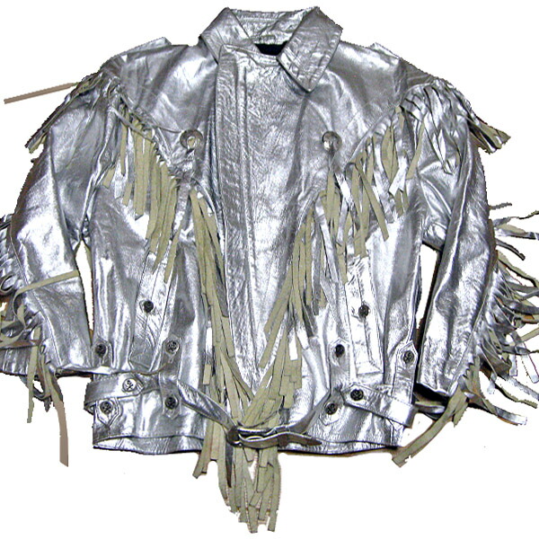 Romantic Neurosis Rakuten Ichiba Mex Tex By Johnsons La Vintage Silver Leather Fringe Biker Jacket Western