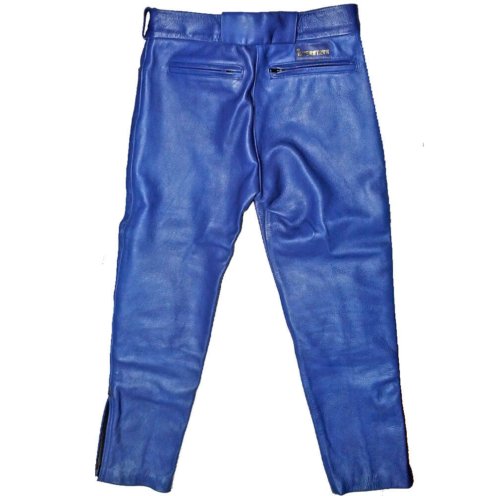 楽天市場】JOHNSONS LA ROCKA! VINTAGE Leather Jean Trousers