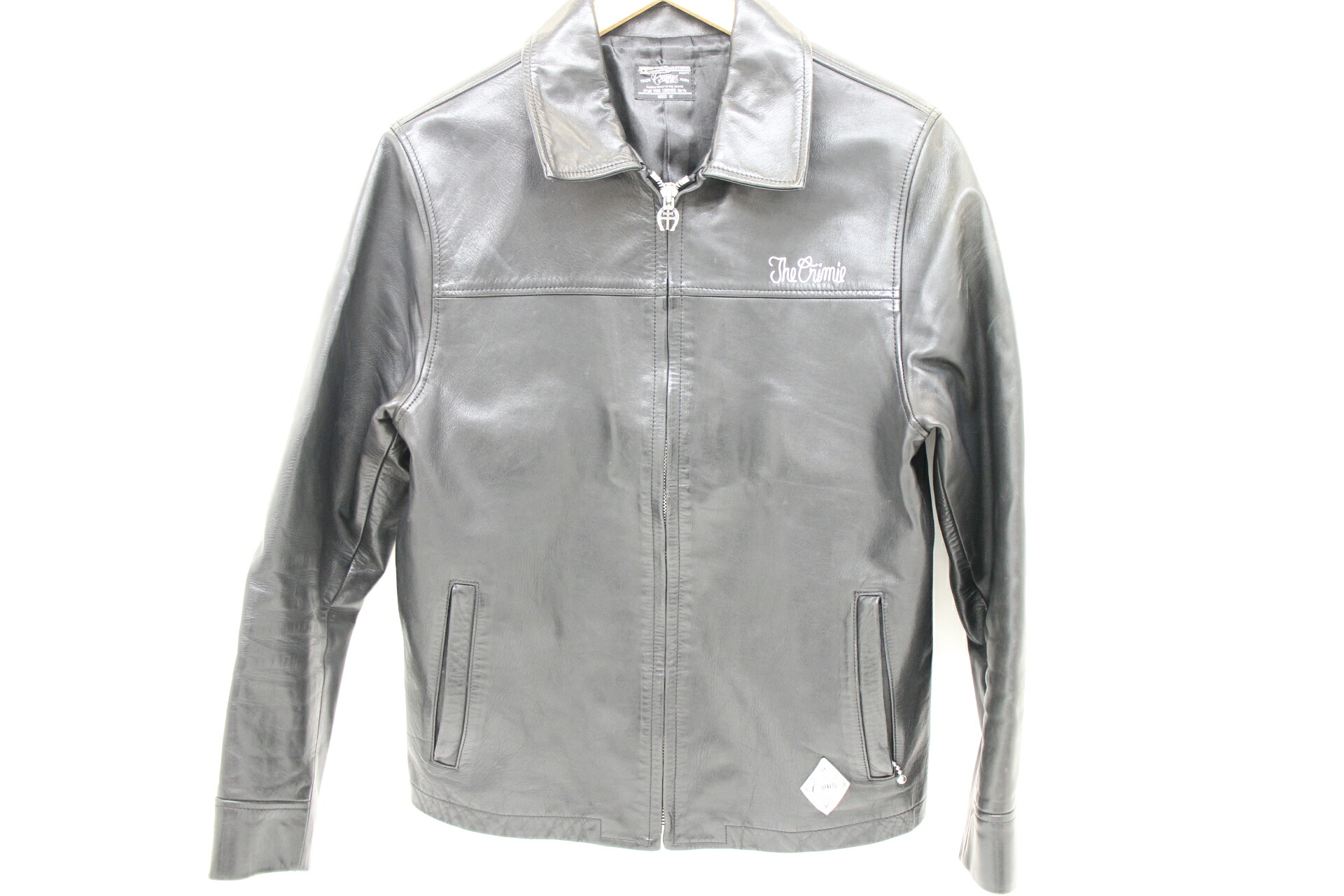 CRIMIE クライミー 馬革 ホースハイド シングルレザーライダース C1J5-JK11 【中古】【ストリート・ルード】【金沢本店 併売品】【682893Kz】｜浪漫遊　店