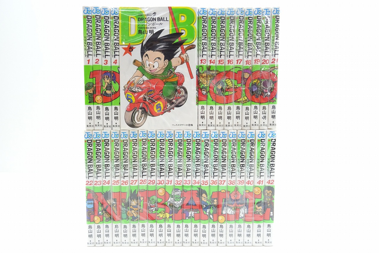 楽天市場】ドラゴンボール 全巻 DRAGON BALL 1-42巻 完結 セット 鳥山