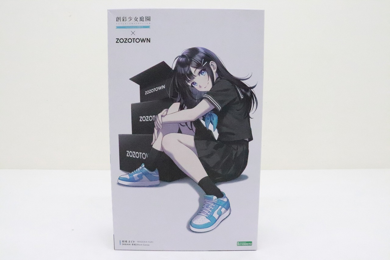 壽屋(KOTOBUKIYA)/ZOZOTOWN 1/10 結城まどか 桃桜高校・夏服 Black Canvas 創彩少女庭園 ZOZOTOWN限定 JK027 【中古】【プラモデル】 【金沢本店 専売品】【3401609Kz】