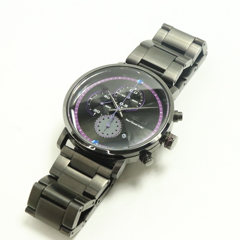 Seiko セイコー 腕時計 7t92 Hbf0 Fate Grand Order コラボモデル Fgo マシュ キリエライト Mozago Com