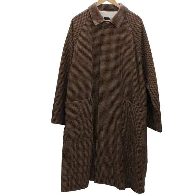 楽天市場】ATON エイトン 21AW SUPER 160S DOUBLE SAXONY BALMACAAN