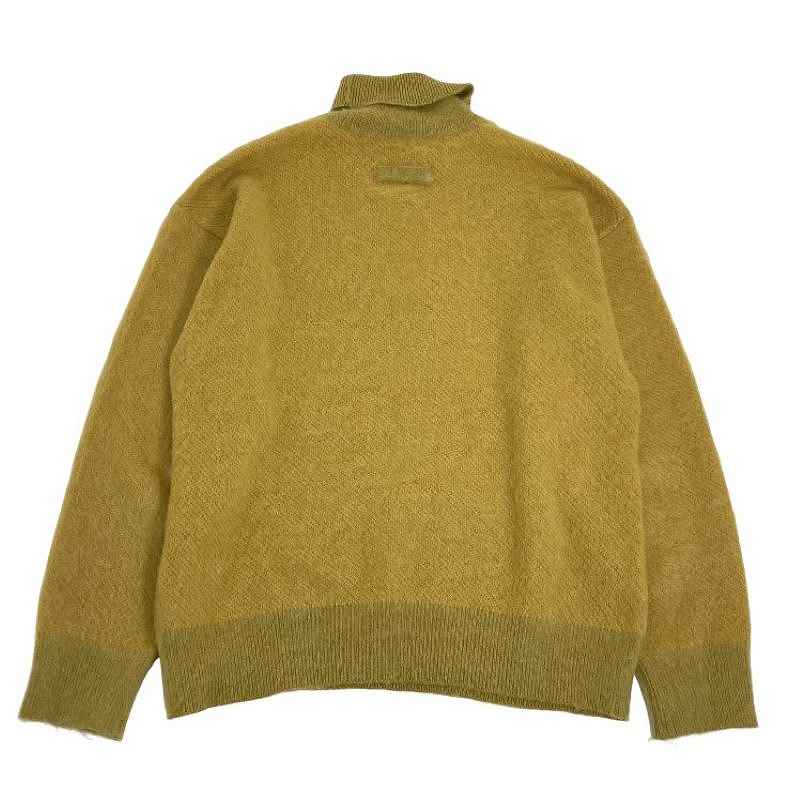 Steinシュタイン 22AW Jaquard Mohair Loose High Neck Knit LS