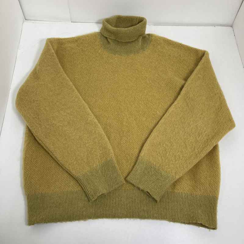 Steinシュタイン 22AW Jaquard Mohair Loose High Neck Knit LS