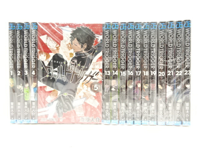 kz 金沢本店 少年 セットコミック 1 23巻セット 集英社 併売品 1 23巻セット ジャンプコミックス 葦原 中古 ワールドトリガー 大介 葦原 中古 セットコミック 金沢本店 併売品 kz 浪漫遊 店