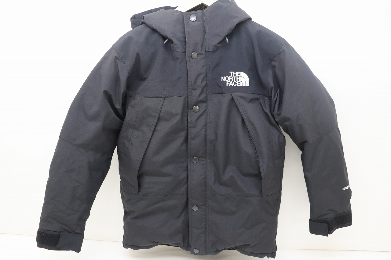 THE NORTH FACE ザ・ノースフェイス MOUNTAIN DOWN JACKET GORE-TEX マウンテン ダウン ジャケット ゴアテックス ※タグ付 ND91837 ナイロン ブラック S タグ【中古】【アメカジ・アウトドア】【金沢本店 併売品】【695012Kz】