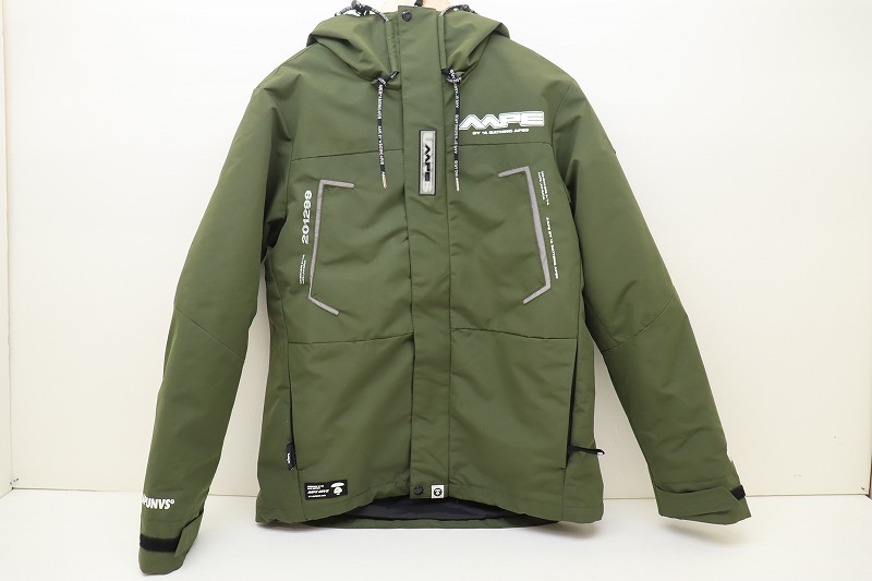本物アベイシングエイプAPEグリーンカモN3Bファージャケット猿迷彩 楽天市場】A BATHING APE ア ベイシング エイプ ジャケット